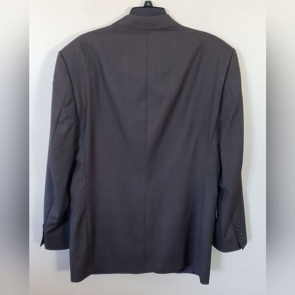 Burberrys' Men's Brown Wool Suit Jacket Coat Size 40 R - Picture 2 of 14